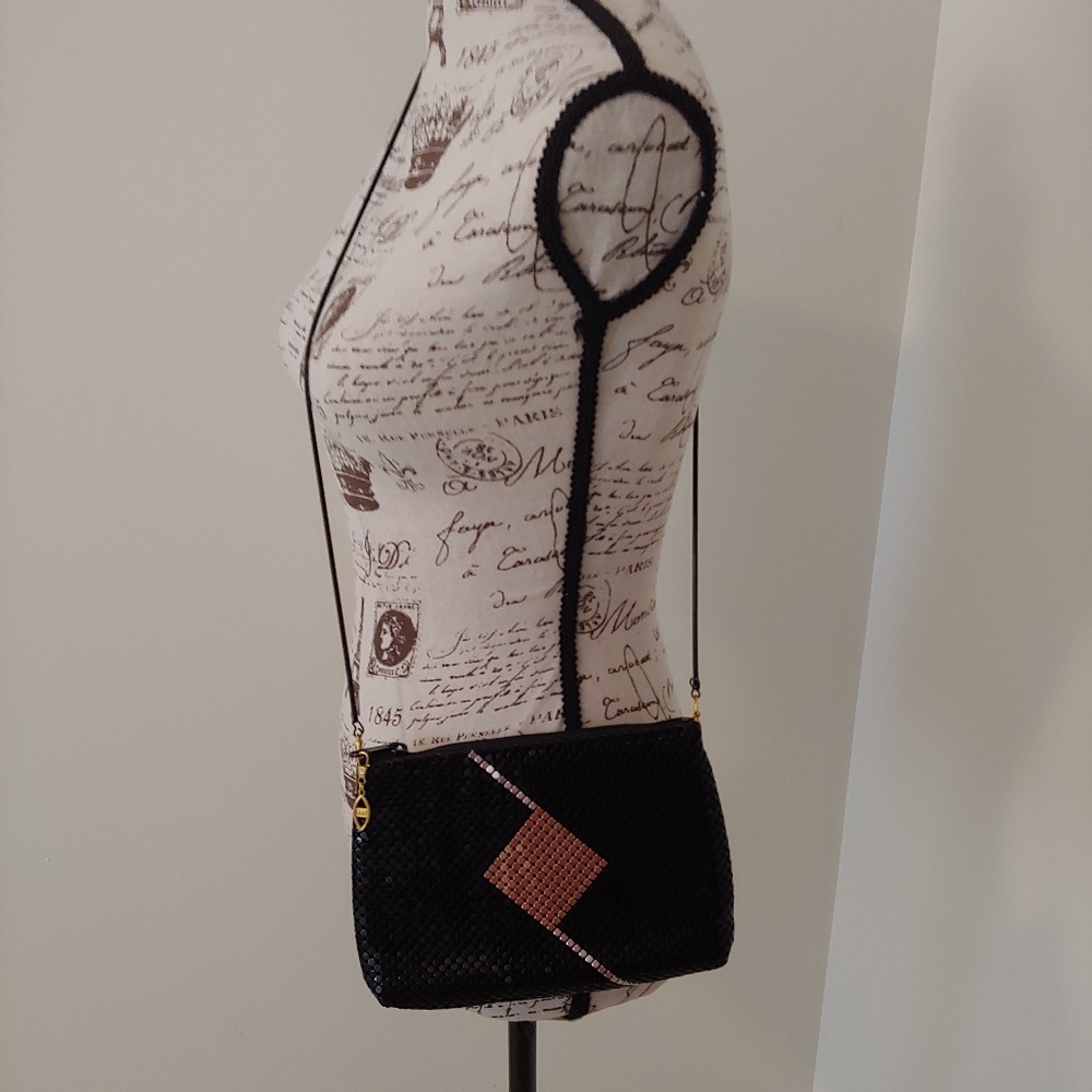 Fancy black and gold purse